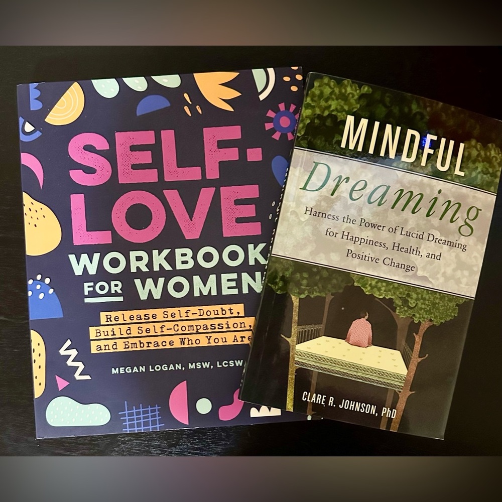 NEW self-love workbook for women and mindful dreaming retail $33